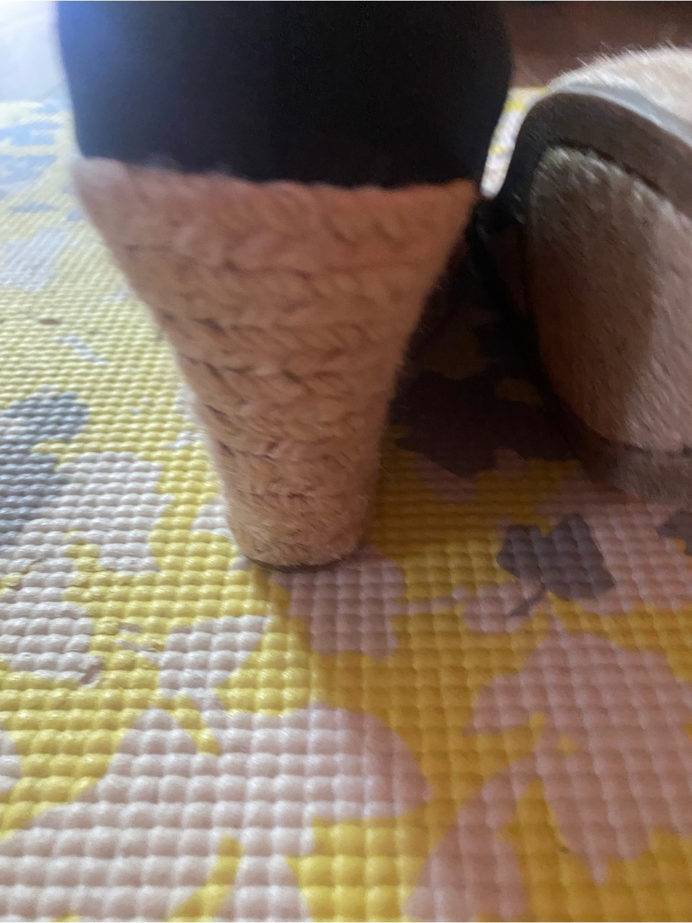 J. Crew Black Espadrille Wedge Flats - Picture 5 of 8